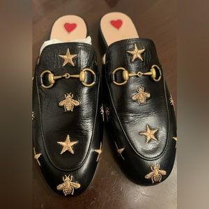 Gucci Princetown women loafers with bees